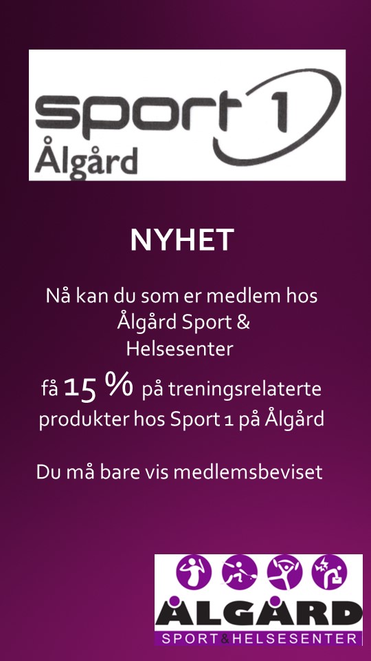 Samarbeid med Sport 1 Ålgård